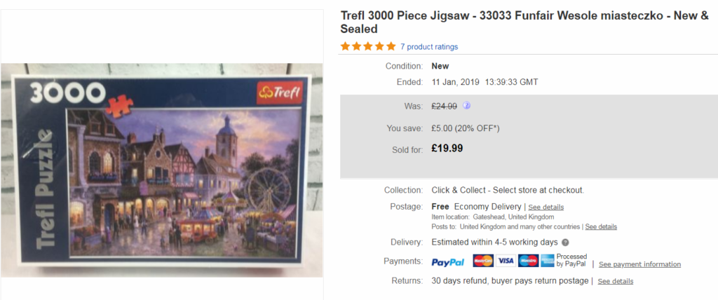3000 Piece Jigsaw
