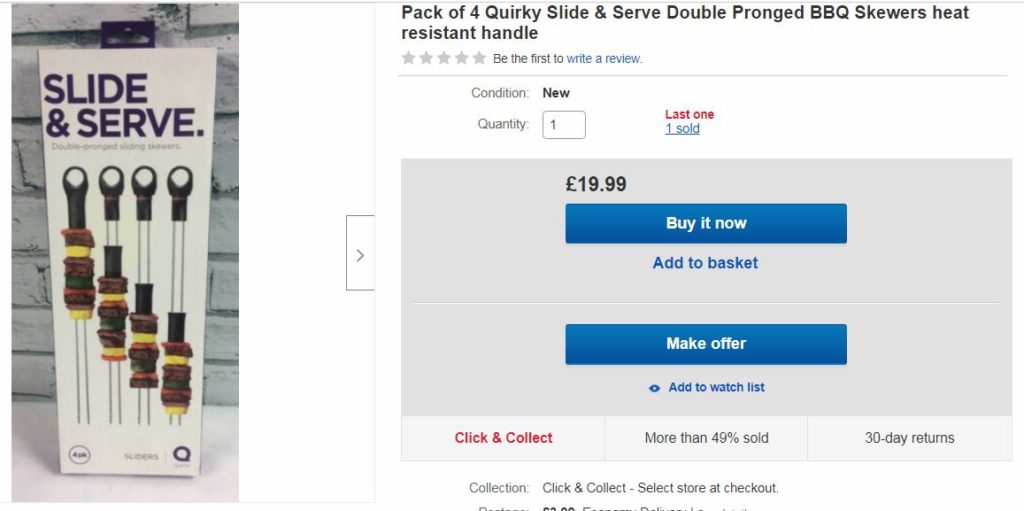 What sells on eBay