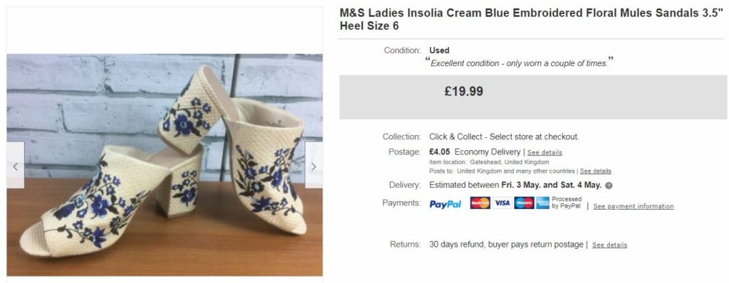 What sells on eBay