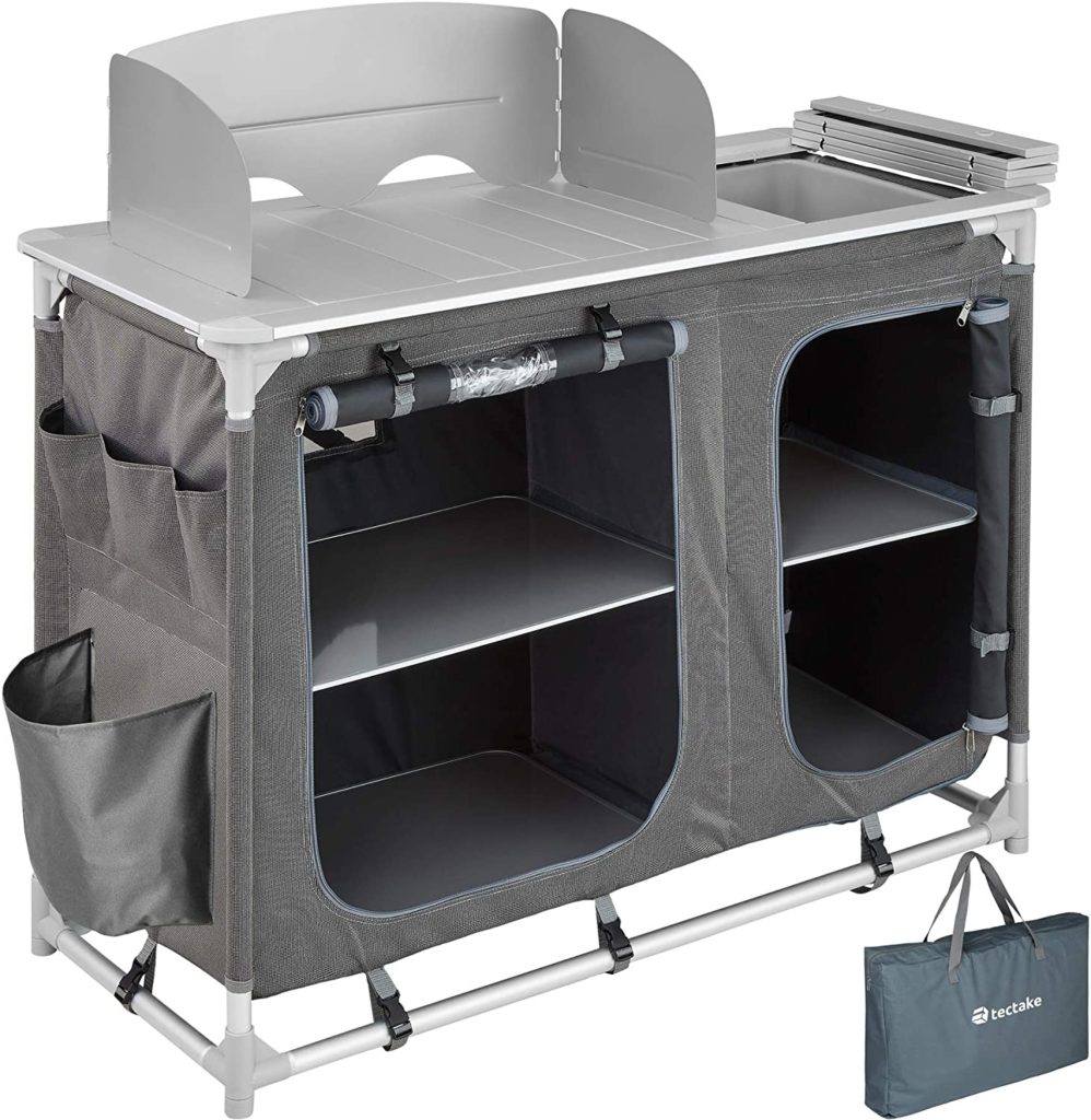 DIY glamping kitchen