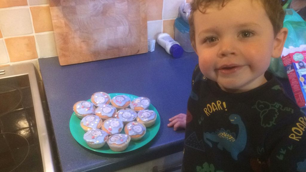 Baking time with grandma