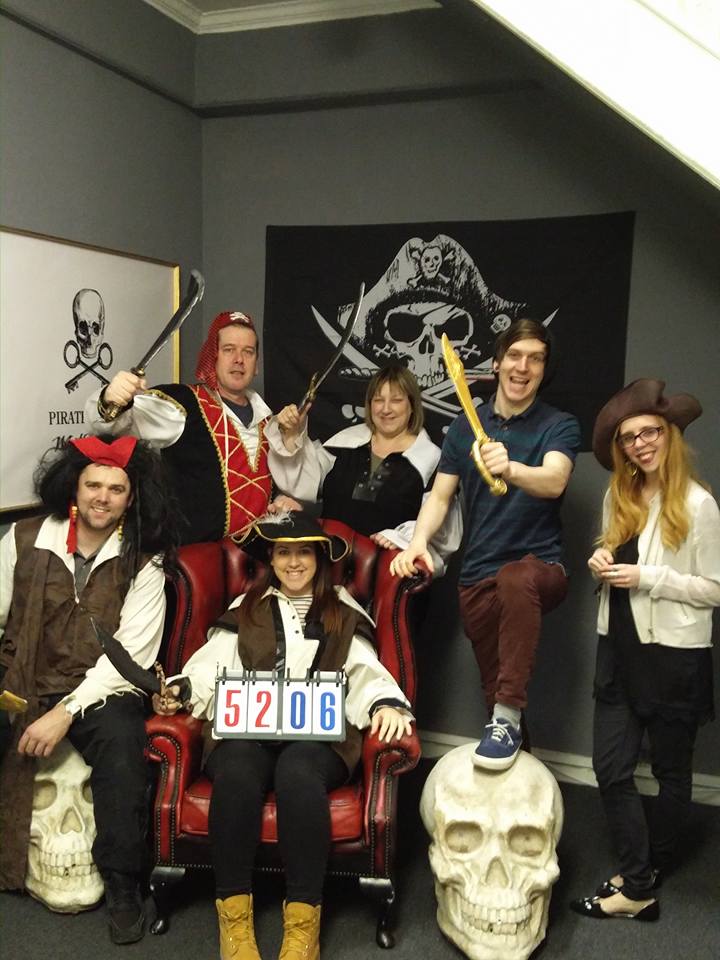 The Pirate Escape Room as a date night idea