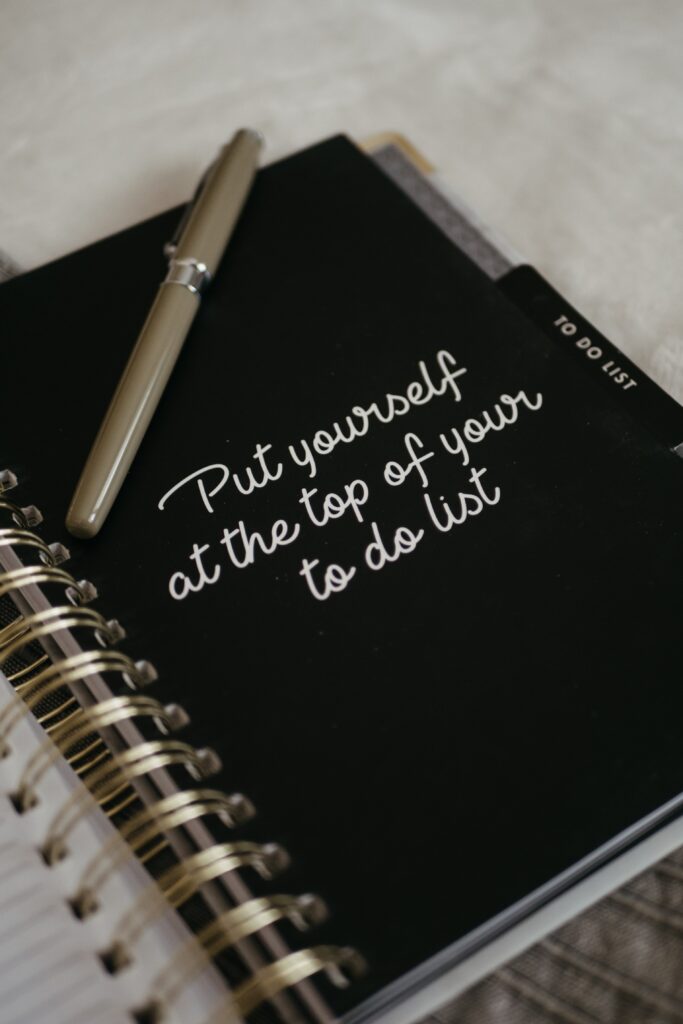 Self Care Planner Ideas