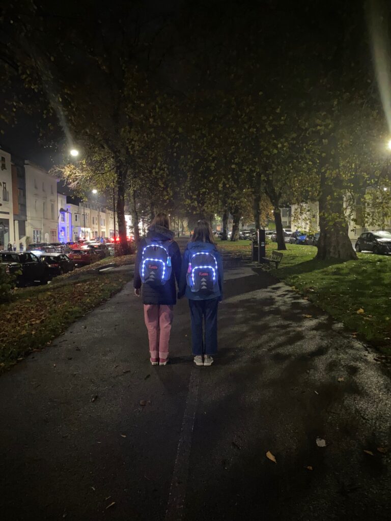 Back to school futliit LED backpack