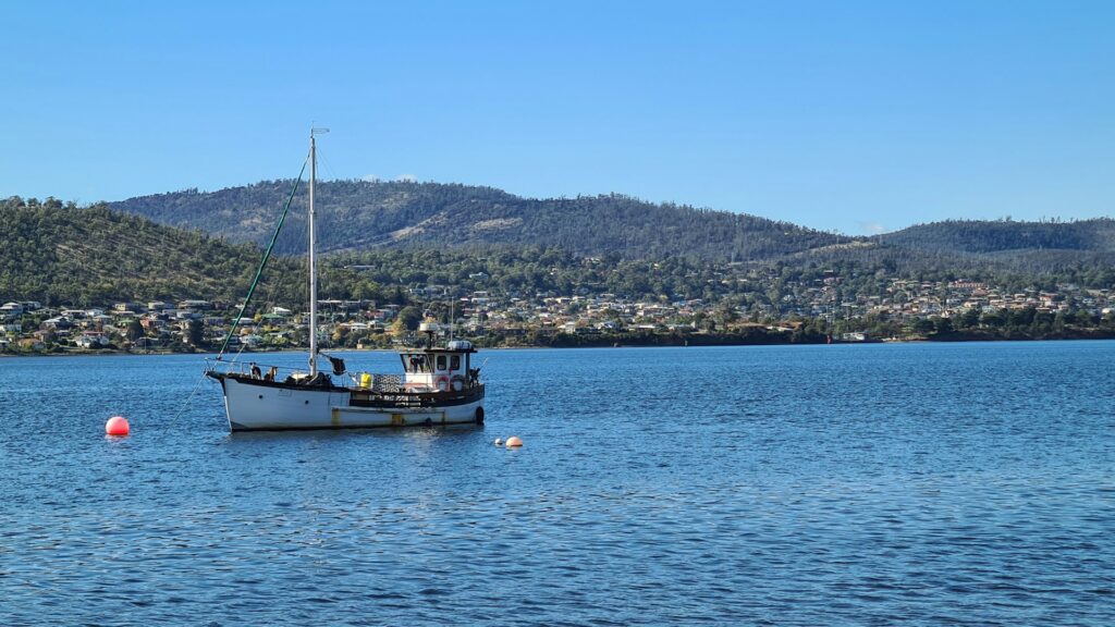 Hanging out with the kids in Hobart, Tasmania