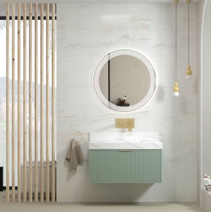 How to choose between wall hung and worktop vanity units for your bathroom