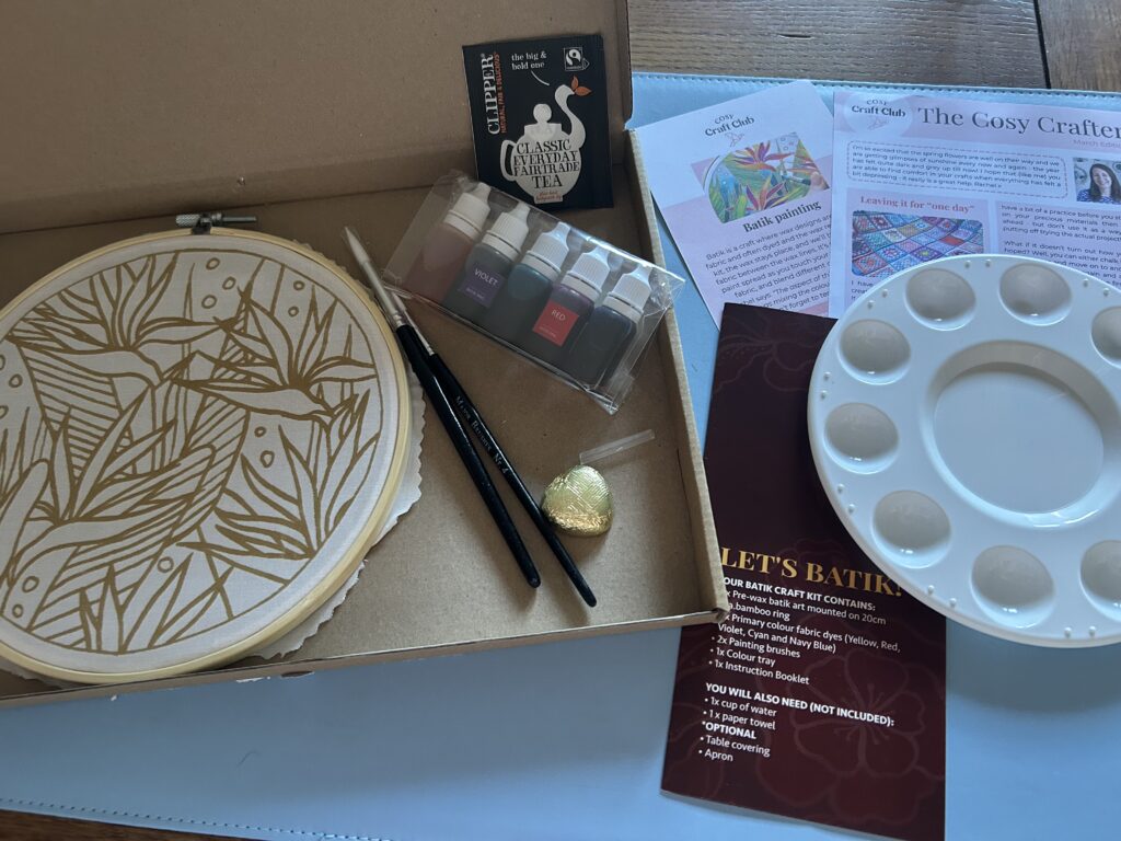 try a creative hobby